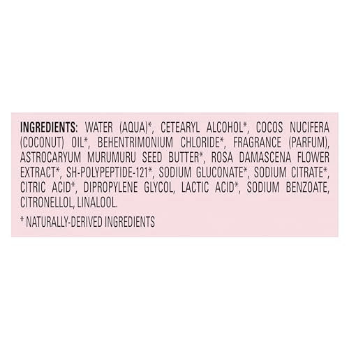 Love Beauty and Planet Vegan Collagen Moisture Conditioner Murumuru Butter & Rose, for Color-Treated Hair Vibrancy,with a vegan,sulfate-free,paraben-free,silicone-free,and cruelty-free formula. 13.5oz