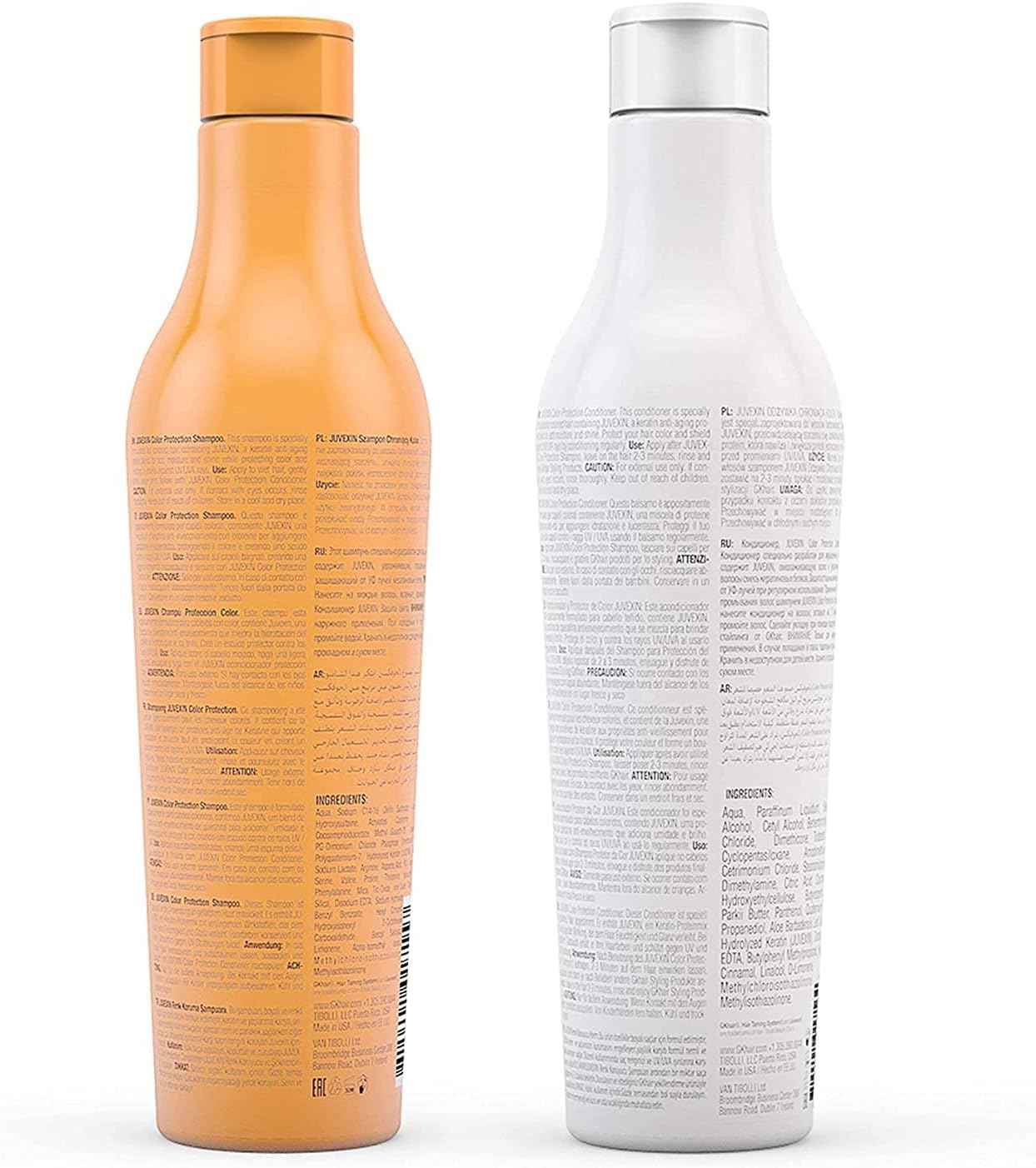 GK Hair Shield Shampoo and Conditioner – UV/UVA Protection for Color-Treated Hair – Hydrates, Prevents Fading and Split Ends – Anti-Frizz Formula for Softer, Stronger Hair