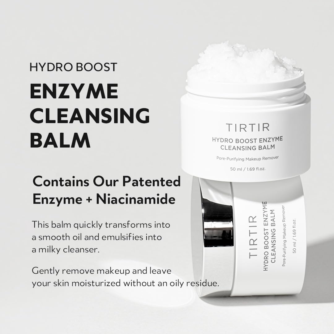 TIRTIR Hydro Boost Enzyme Cleansing Balm, (0.30 Ounce (Pack of 1))