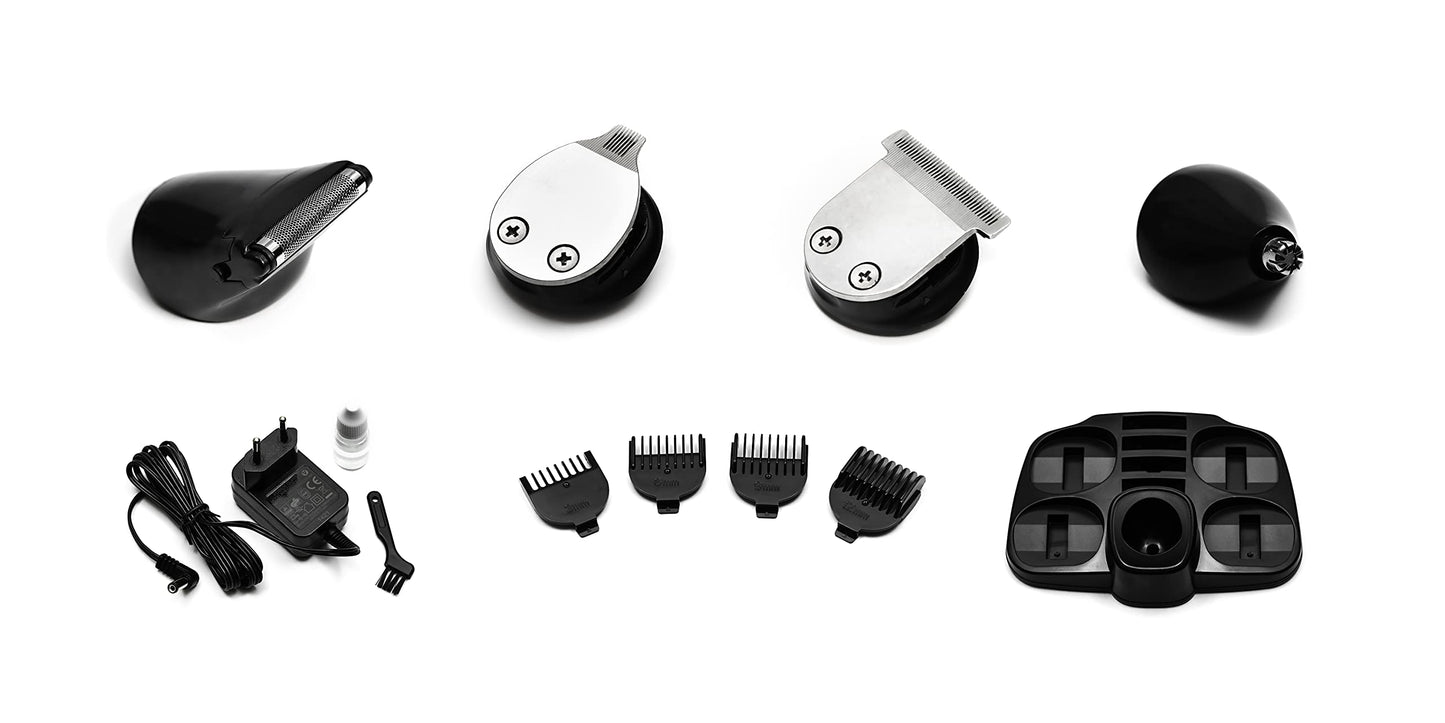 Daewoo DGT-2786 Rechargeable Multi-Function Men's Grooming Set - 5 in 1 Grpooming Set - Cord/Cordless Operation 110-240 Volt 50/60 Hz