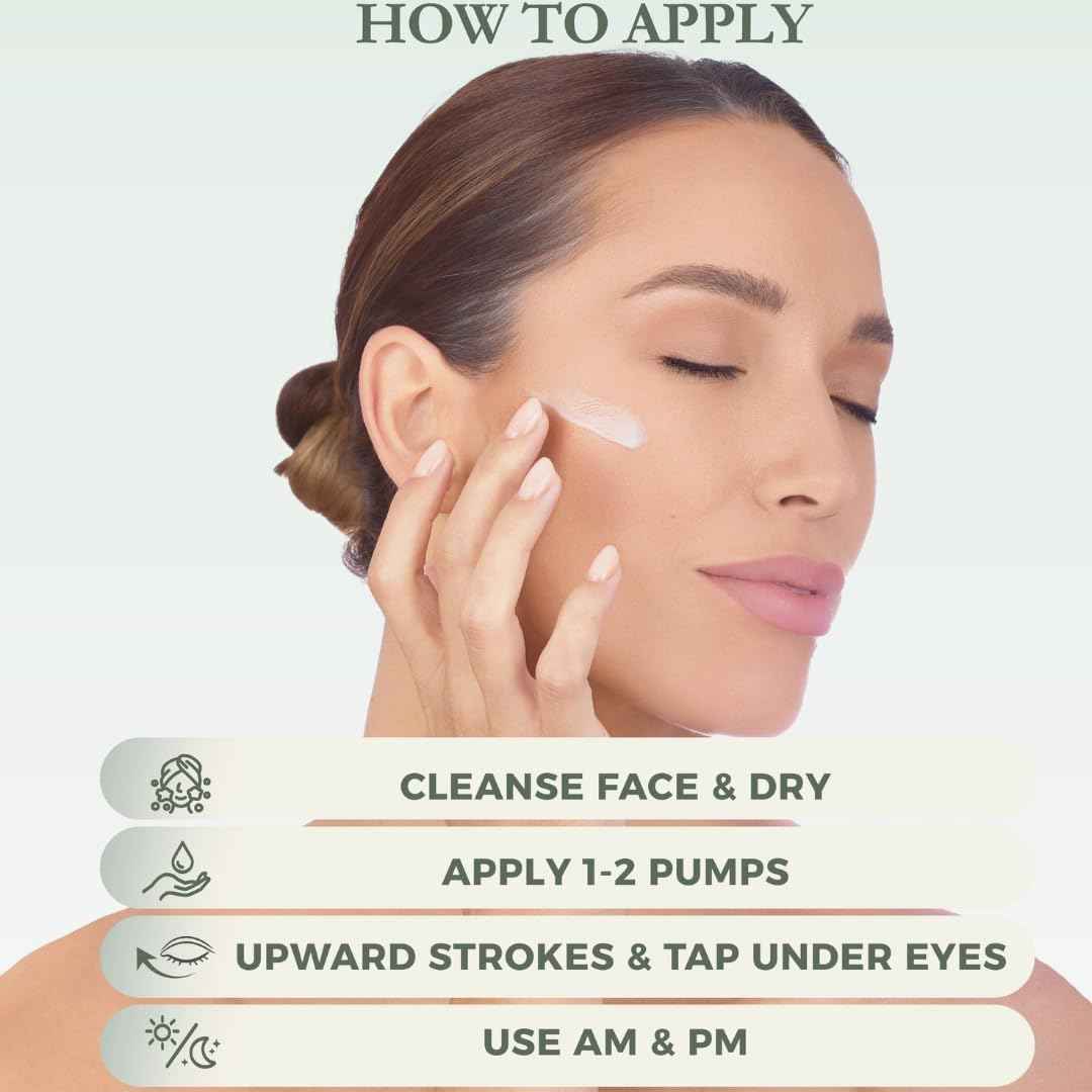 SensiCareSkin Next-Gen Bioactive Peptide + Marine Repair Serum – Hydrating & Firming Face + Eye Moisturizer with Caffeine, Ceramides & Hyaluronic Acid | Anti-Aging & Sensitive-Skin Safe, 1 oz