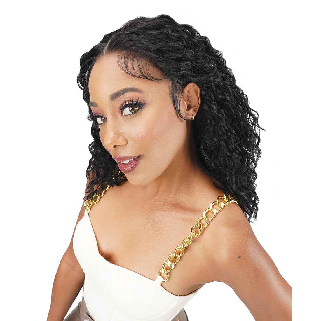 Zury Sis Chunky Synthetic Hair Hd Lace Front Wig - Izara (1)