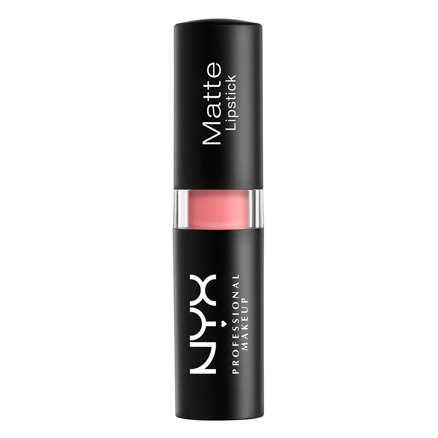 NYX Matte Lipstick MLS04 - Pale Pink (Light blue-toned Pink) Long Lasting Lipsticks Net Wt. 0.16 oz