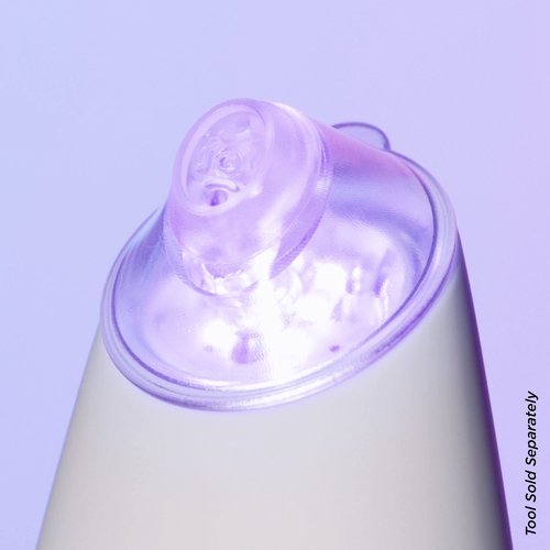 BeautyBio GLOfacial Hydro-Infusion Deep Pore Cleansing + Blue LED Clarifying Tool & Concentrates