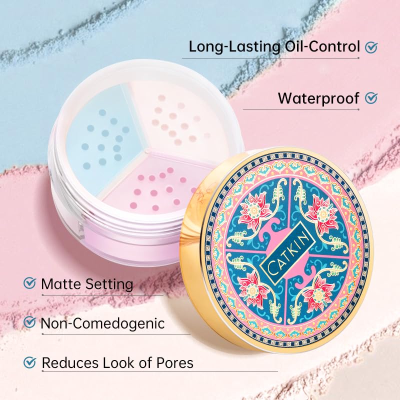 Catkin Loose Setting Powder Translucent Shimmer 0.42oz