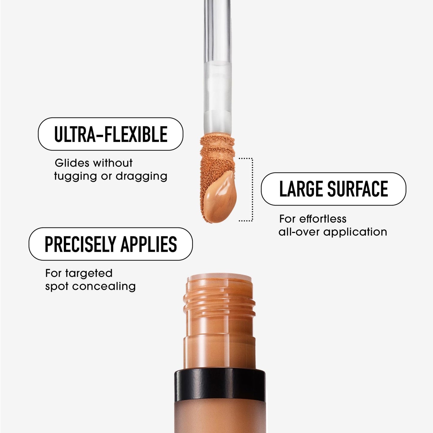 bareMinerals BAREPRO 16HR All Over Skin-Perfecting Natural Matte Concealer Mineral SPF 25 with Niacinamide, Conceals Dark Spots, Blemishes + Dark Circles Under Eyes, Safe for Sensitive Skin, Vegan