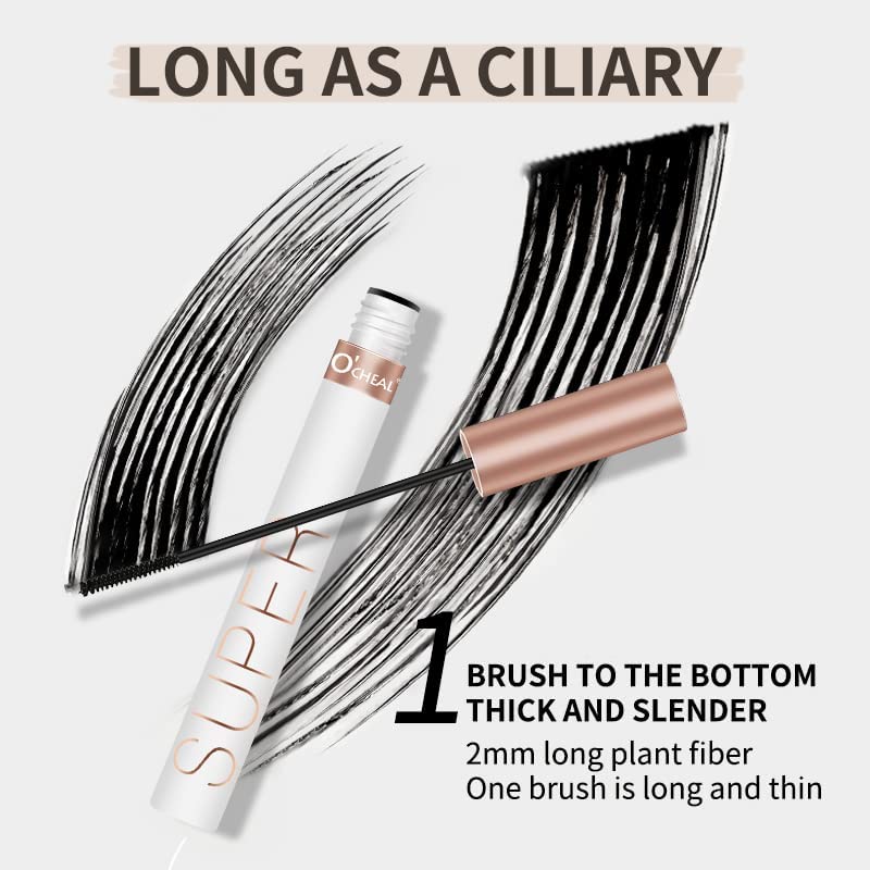 O'CHEAL Waterproof Lash Lengthening Mascara - Pack of 2