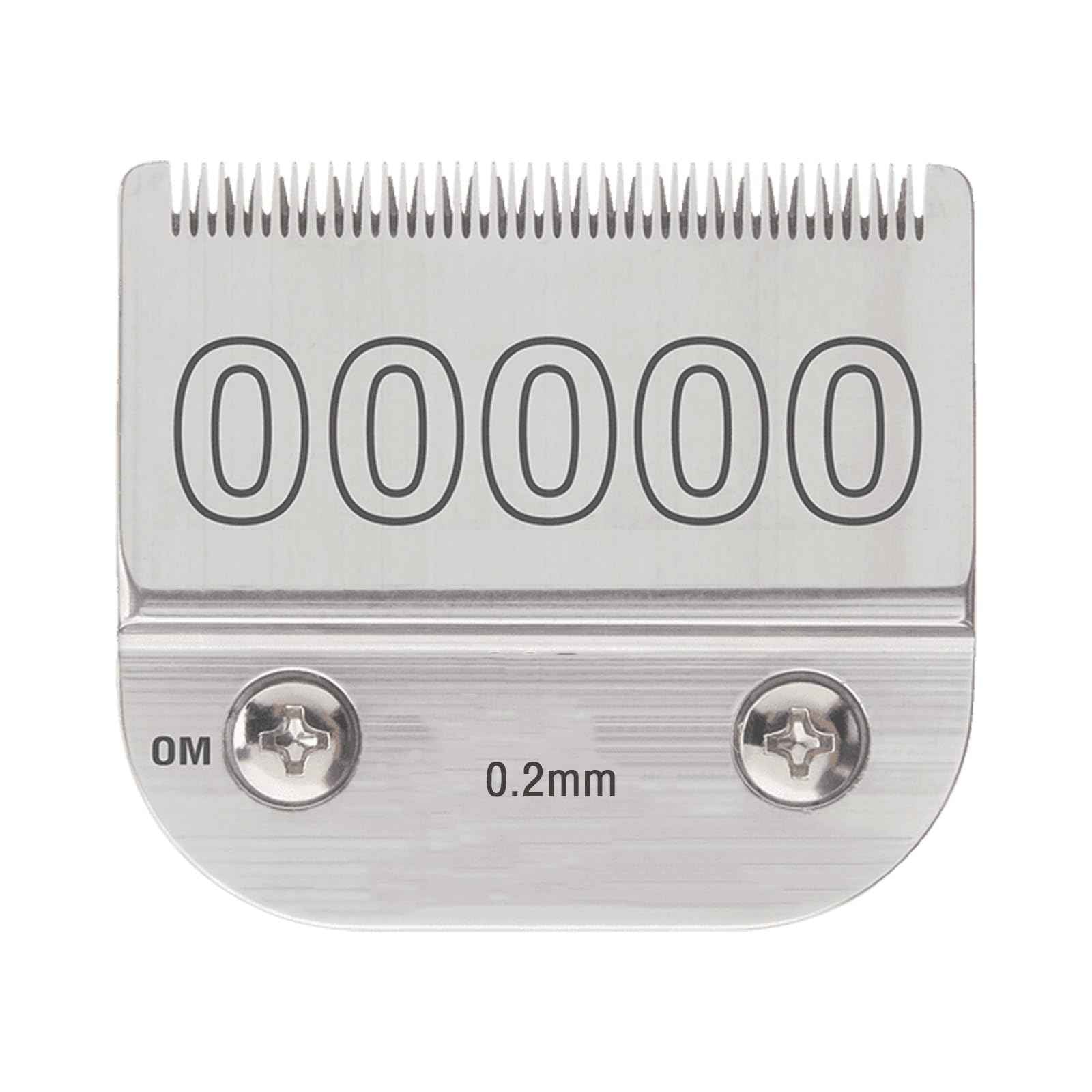 Rplacement Clipper Blade Compatible with Oster Detachable Classic 76 Octane Clipper, Size #00000(0.2mm)