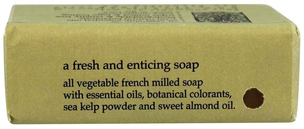 River Soap Company Vegetable Ocean Mist Bar 4.5-oz all Bath with Sea Kelp