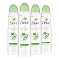 Dove Advanced Care Cool Essentials Antiperspirant Dry Spray 4 Pack
