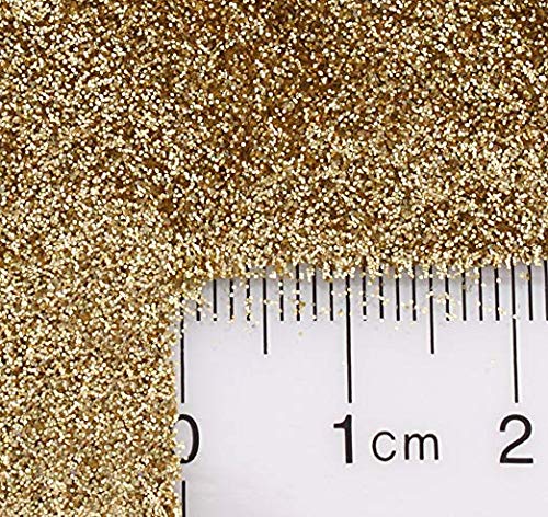 GLITTIES - Gold Jewel - Holographic Loose Fine Glitter Powder (.008") - Great for Nail Art, Nail Polish, Gel, Gel Polish or Acrylic Nail Powder - Solvent Resistant - (30 Gram Jar)