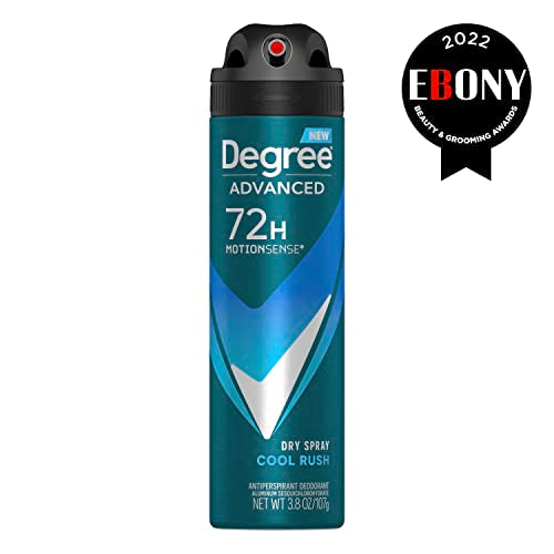 Men's Antiperspirant Deodorant Dry Spray - Cool Rush, 3 Pack, 72-Hour Protection