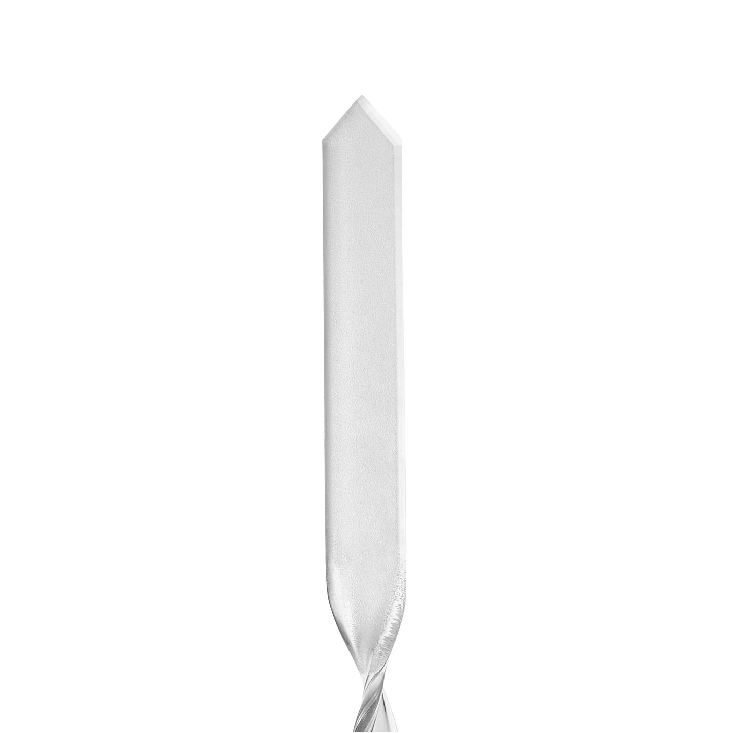 Rubis Twisted Glass Nail File for Shaping and Smoothing Finger and Toenails, 1K700GT, Made in Switzerland