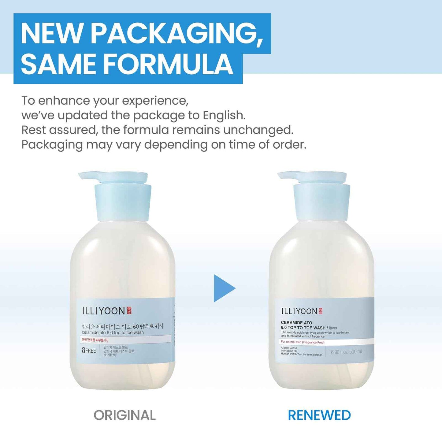 Illiyoon ATO Lotion 350ml with Top to Toe Wash