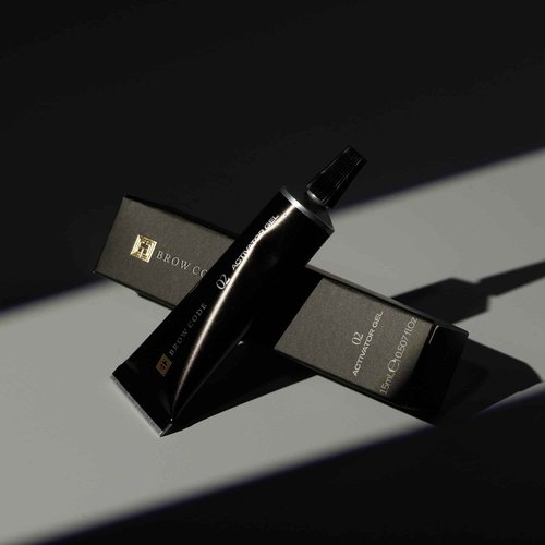 Brow Tint Kit - Dark Brown - Richly Pigmented Gel Tint, Fast-Acting, 6 Week Colour Retention