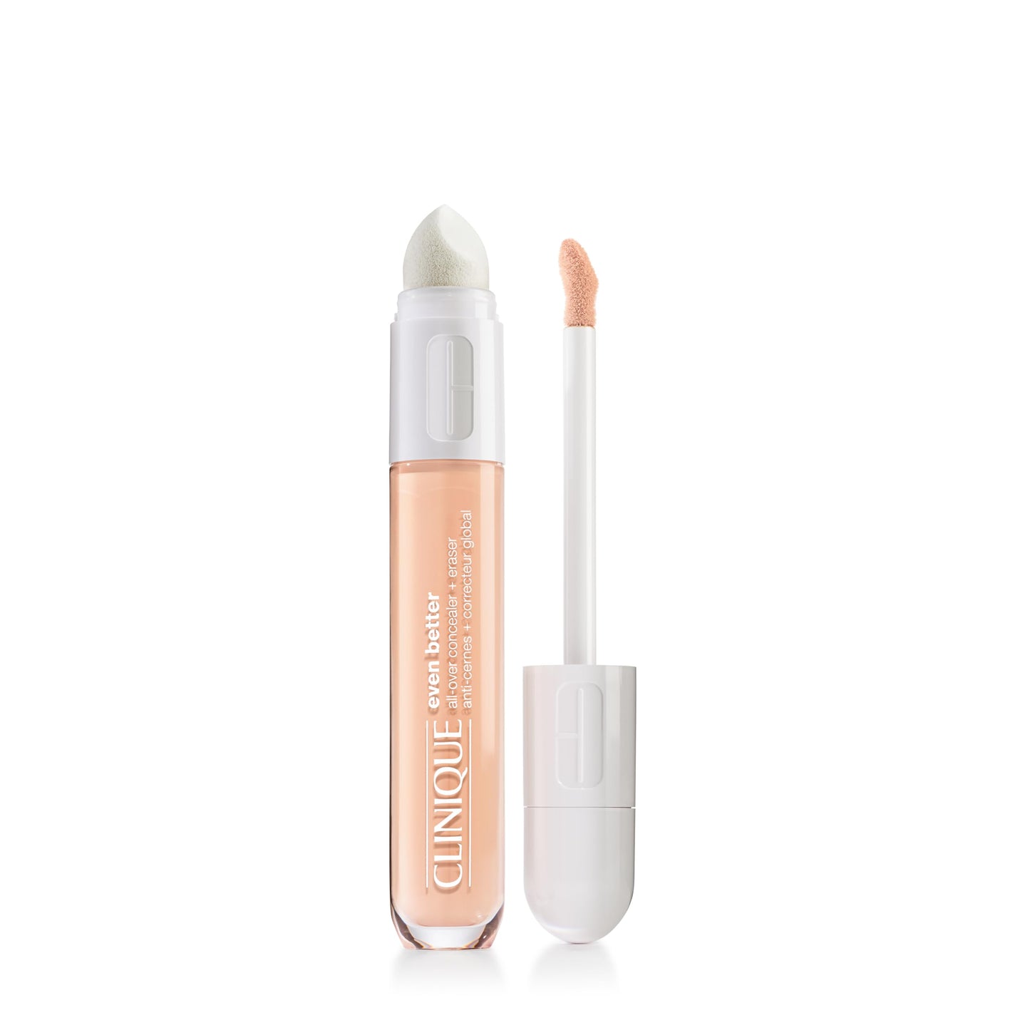 Clinique Even Better All-Over Full Coverage Concealer + Eraser For Dark Circles | Hydrating, Brightening + Depuffing, Breeze