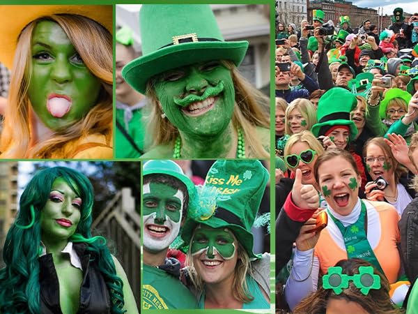 Green Face Body Paint Liquid Foundation - Halloween Witch Makeup