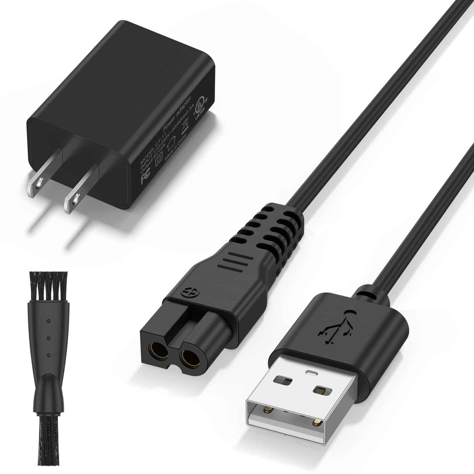 Meridian Trimmer Charger, 3.3ft 5V USB Replacement Charging Cord for Meridian Original M2B M2C M2A M2G Grooming Electric Shaver Trimmer Razors