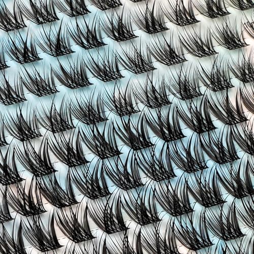 10-12mm D Curl Lash Clusters - 144Pcs DIY Eyelash Extensions