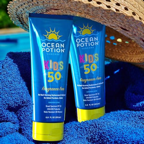 Ocean Potion Kids Sunscreen Lotion SPF#50 6.8oz (Pack of 2)