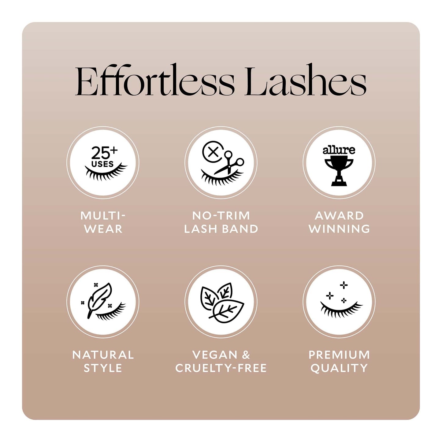 Velour Effortless Lashes - Natural-Looking False Eyelashes - Fluffy & Lightweight No-Trim Lashes – Reusable Fake Lashes All Eye Shapes - Vegan & Cruelty-Free – Lash Glue not Included (Final Touch)