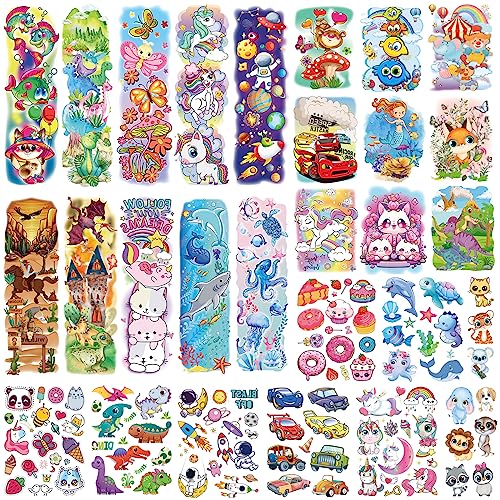 Tazimi Temporary Tattoo Stickers - 27 Pack Full & Half Arm