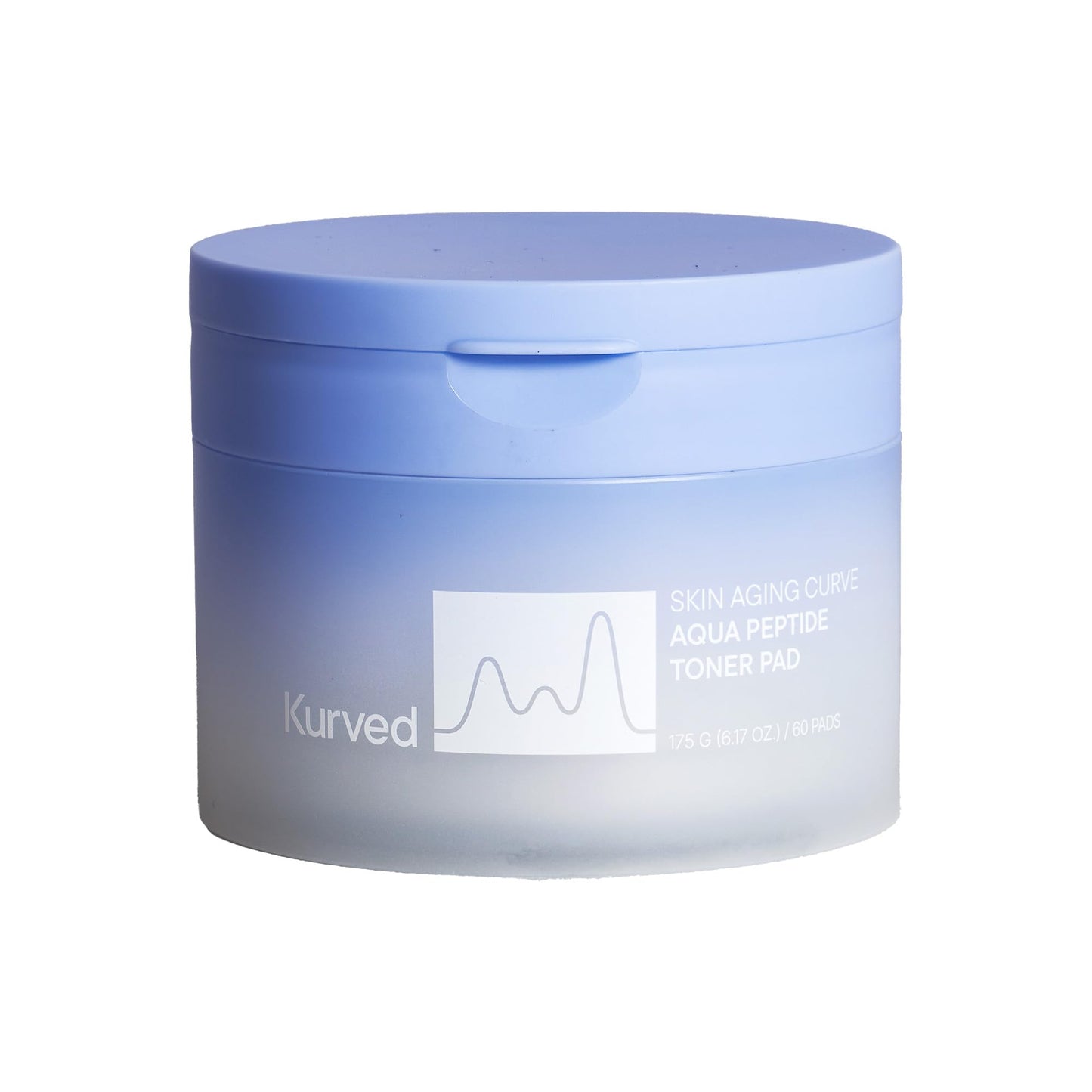 Kurved Skin Aging Curve Aqua Peptide Toner Pads (6.17 Fl. Oz. - 60 Sheets)