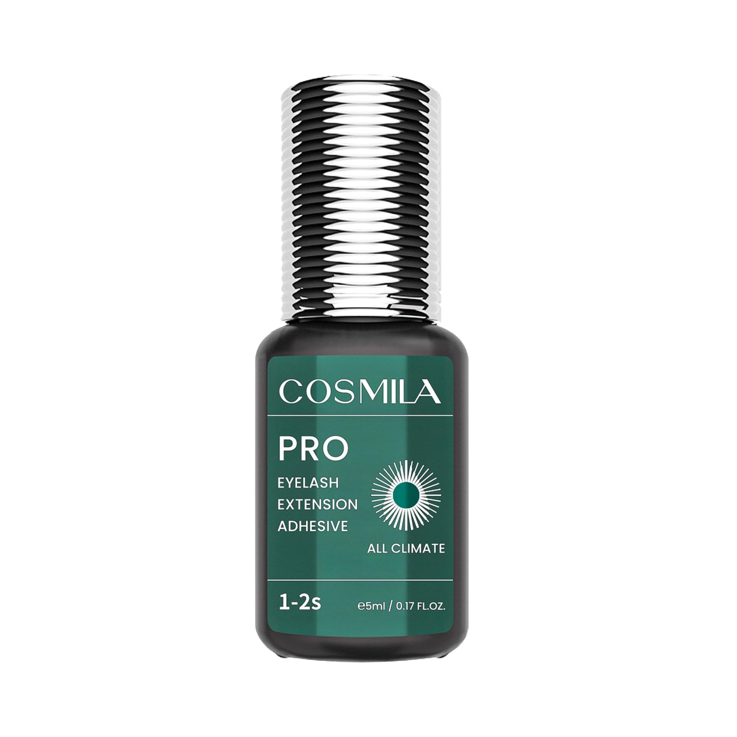 COSMILA Pro Eyelash Extension Glue – HQ Free – 99.8% Japan Monomer, Ultra-Stable – All-Climate, Sensitive-Friendly, Extra Strong – 1-2s Fast Drying, 8 Weeks Retention – for Lash Technicians – 5ml