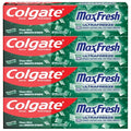 Colgate MaxFresh Clean Mint Fluoride Toothpaste, 6.3 oz (4 Pack)