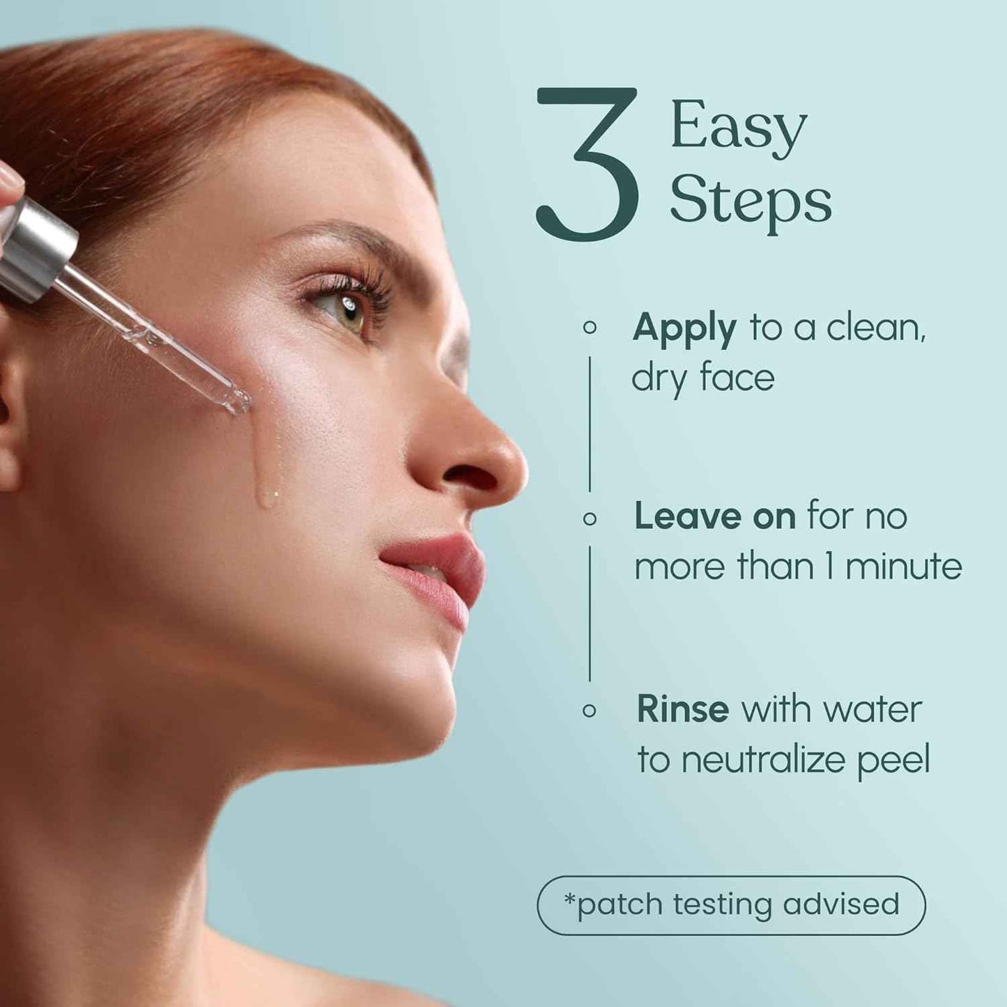 Beautiste 30 DAY MIRACLE BHA 20% Peeling Solution - Clinical Strength BHA Liquid Exfoliant for Clogged Pores, Wrinkles & Blackhead Remover - Salicylic Acid Serum & Chemical Exfoliant for Face Peel 1oz