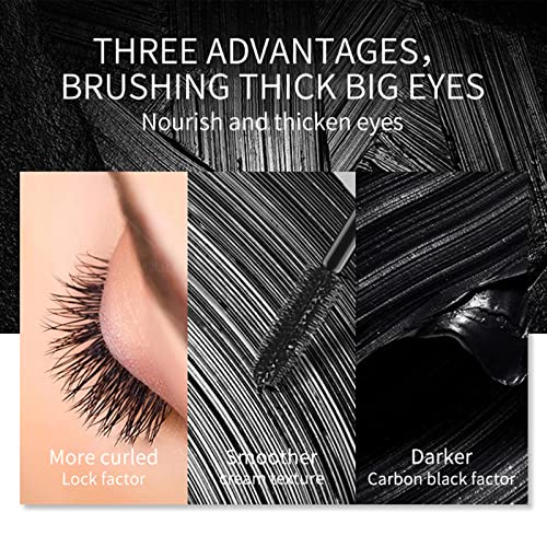 4D Silk Fibers Waterproof Mascara - Full Thickening Lashes