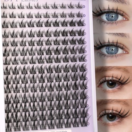 Lash Clusters 8-16MM Wispy Eyelash Extensions Natural Look