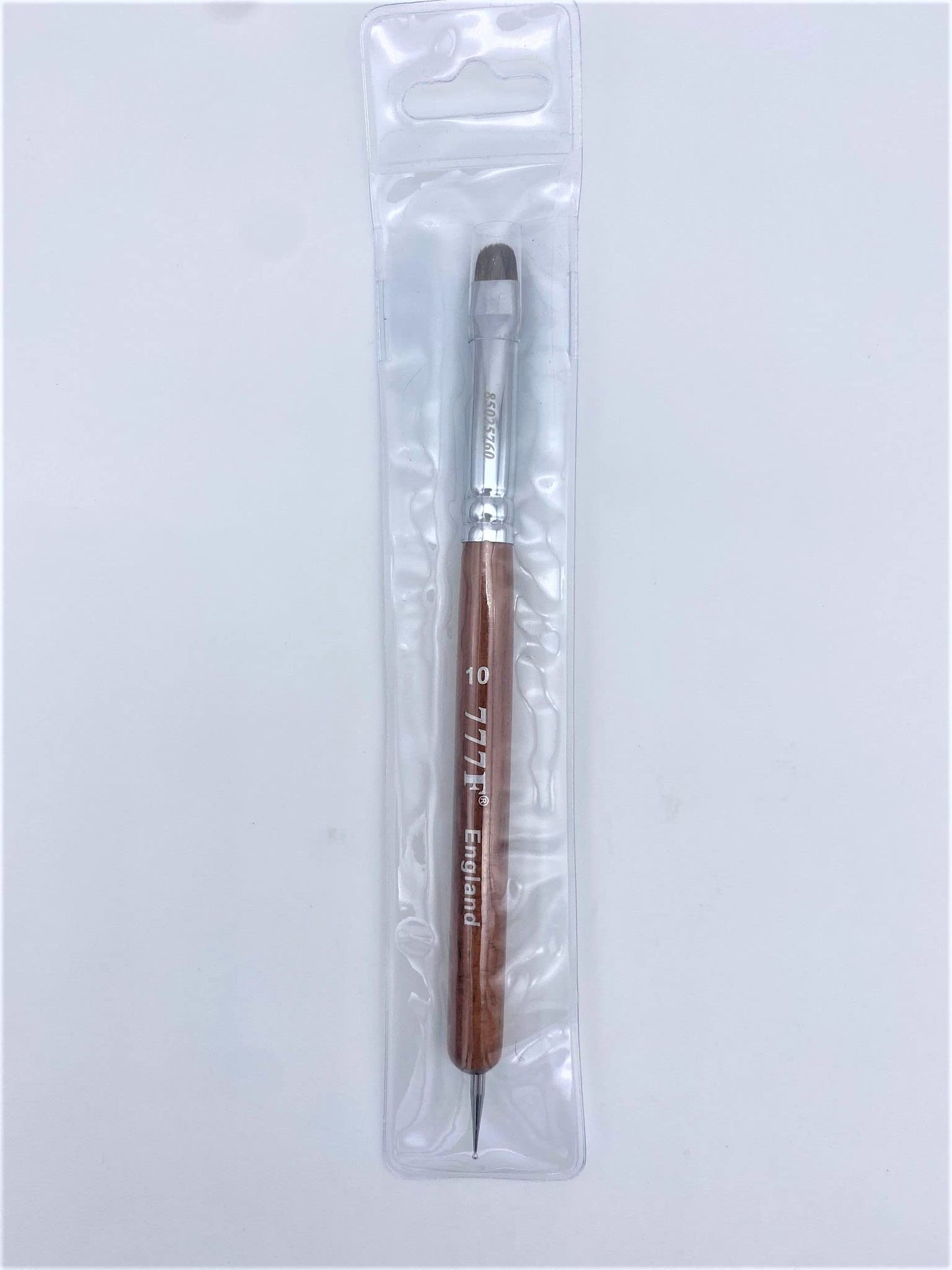 777 Premium Pure Kolinsky French Brush (Size 10 with Dotting Tool)