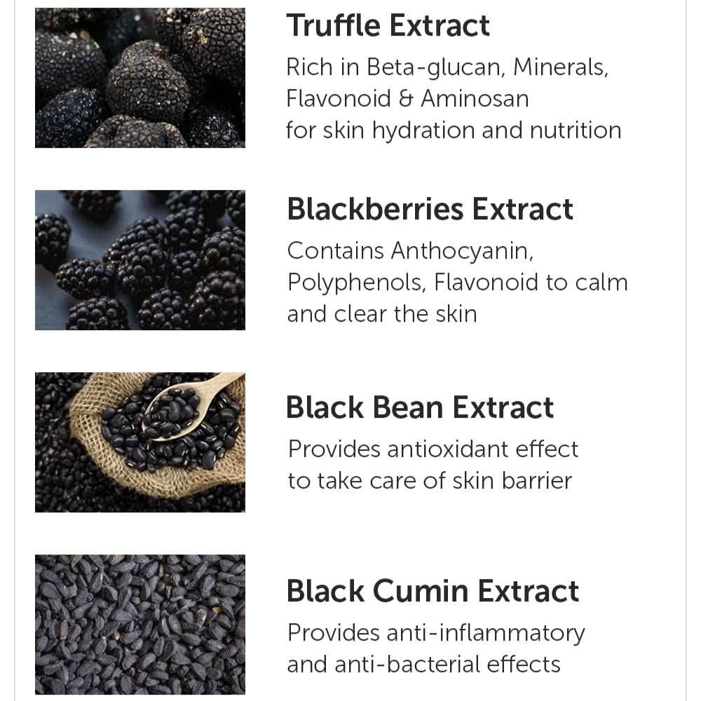 DearKlairs] Gentle Black Deep Cleansing Oil + Facial Cleanser Set, Vegan Black Bean, Korean Skincare Routine, Non-Irritating, Sensitive Skin Friendly