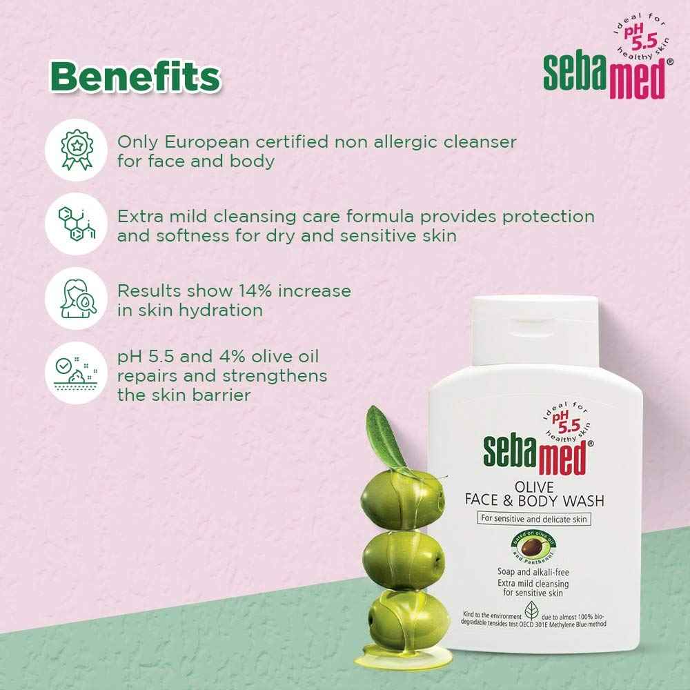 Sebamed Olive Face & Body Wash