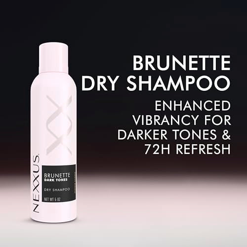 Nexxus Dry Shampoo for Brunette Hair - 72H Refresh, 5 oz