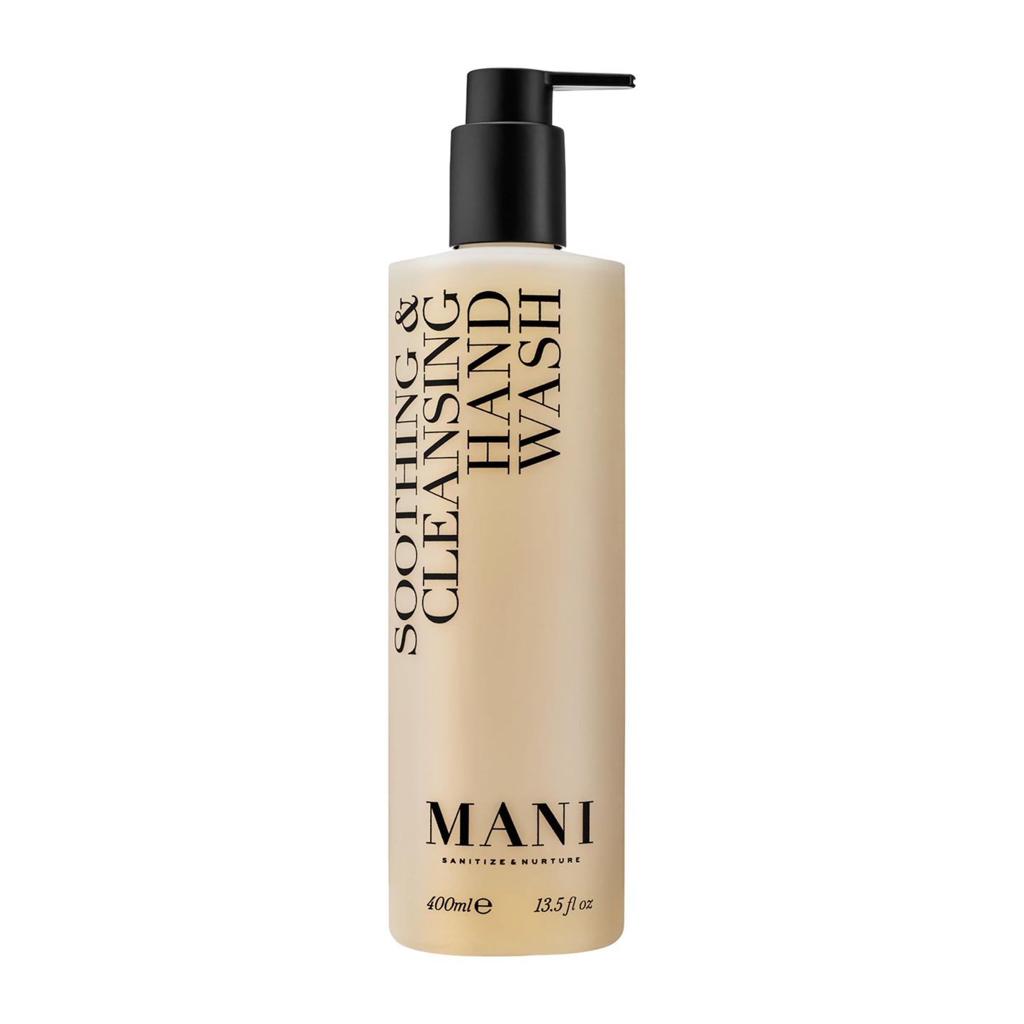 Mani Soothing and Cleansing Hand Wash - Vitamin C and E Organic Hand Soap - Oat Proteins and Aloe Vera Moisturize Skin - 13.5 oz