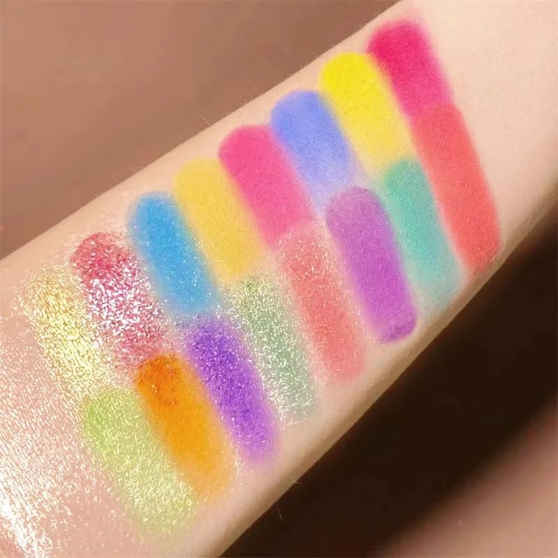 Grospe 30 Color Rainbow Eyeshadow Palette - Waterproof