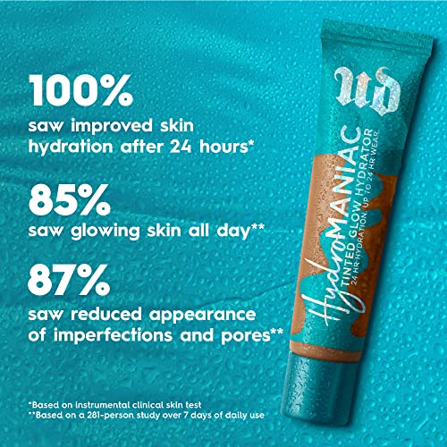 Urban Decay Hydromanic Dewy Foundation | Medium Coverage, 24HR Wear