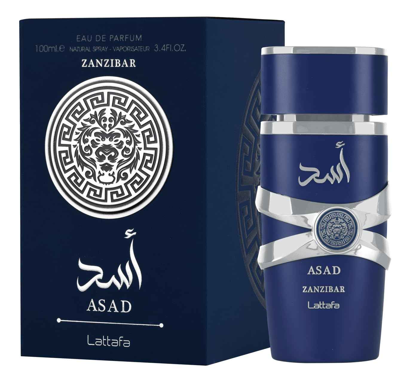 Lattafa Asad Zanzibar Men's 3.4oz & Yara Tous Women's 3.40oz Perfume Bundle
