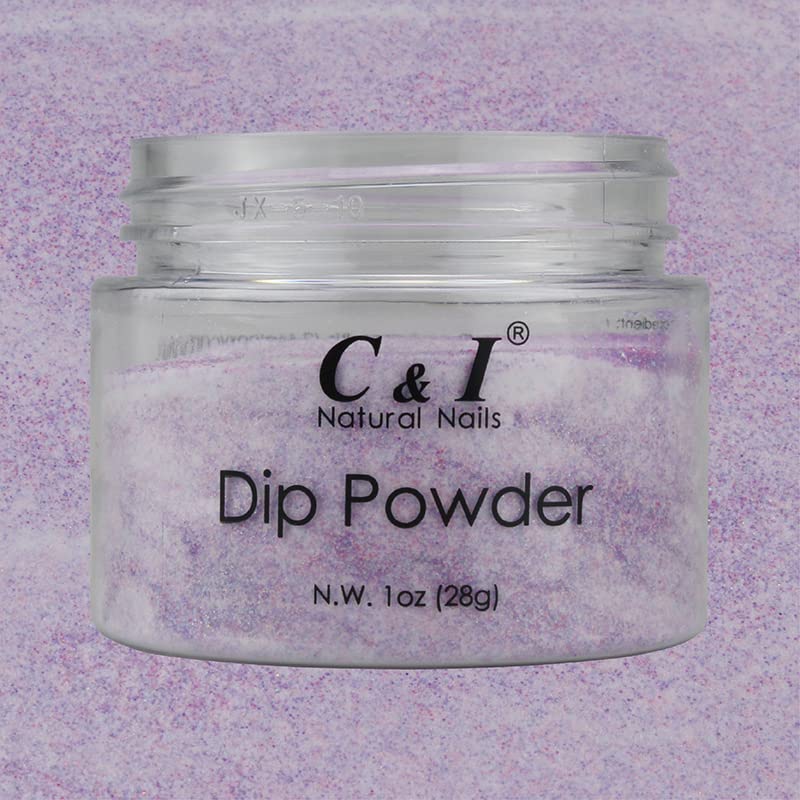 C & I Dip Powder, Glitters Color Collection, Shining Dipping Powder for Nail Beauty, Acrylic Color System (# 91)