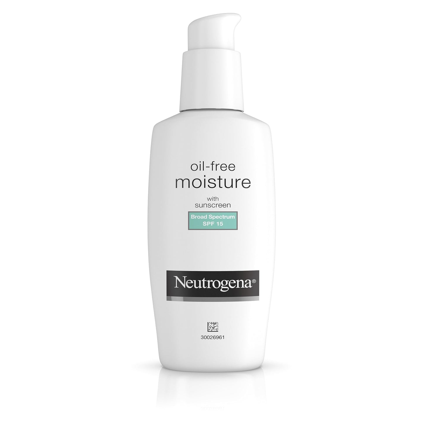 Neutrogena Oil Free Daily Long Lasting Facial Moisturizer & Neck Cream - Non Greasy, Oil Free Moisturizer Won't Clog Pores - SPF 15 Sunscreen & Glycerin, 4 fl. oz