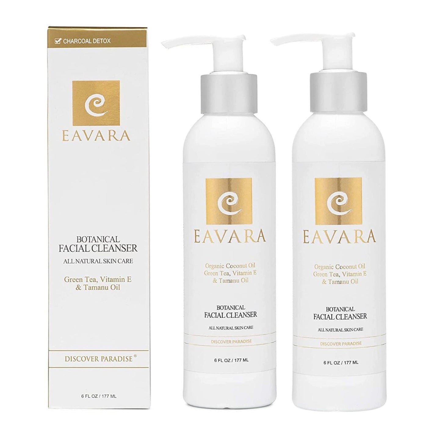 Eavara Skin Cleansing Cream, All Skin Types, 10 Ounce