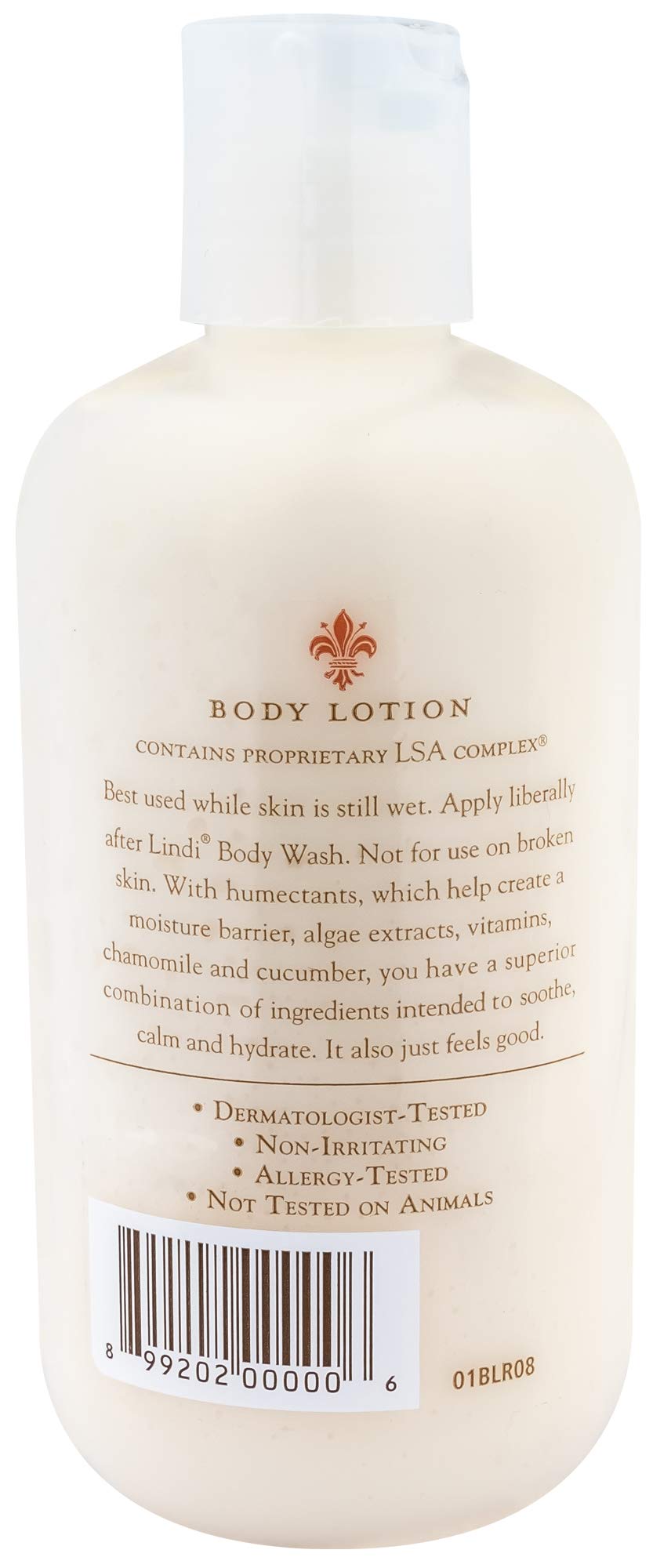 LINDI SKIN Body Lotion for Sensitive Skin - Nourishes Your Skin and Prevent Moisture Loss with Antioxidants and Hydrating Ingredients - Moisturizing Chemo Gentle Lotion for Cancer Patients (8 fl oz)