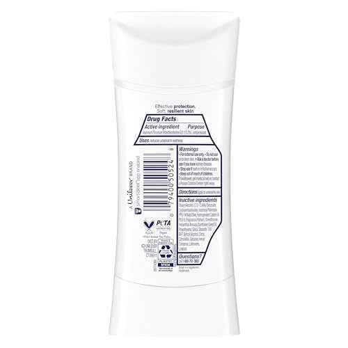 Dove Advanced Care Antiperspirant Deodorant Stick Coconut Water & Lime scent 4 Ct for helping skin barrier repair after shaving 72H odor control & all-day sweat protection for soft underarms 2.6 oz
