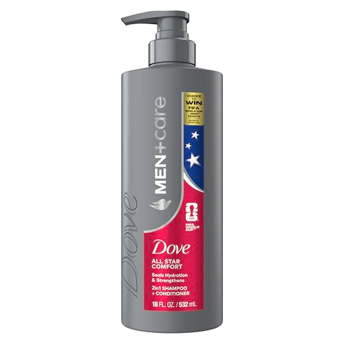 Dove Men All Star Comfort 2-in-1 Shampoo + Conditioner, 18 fl oz