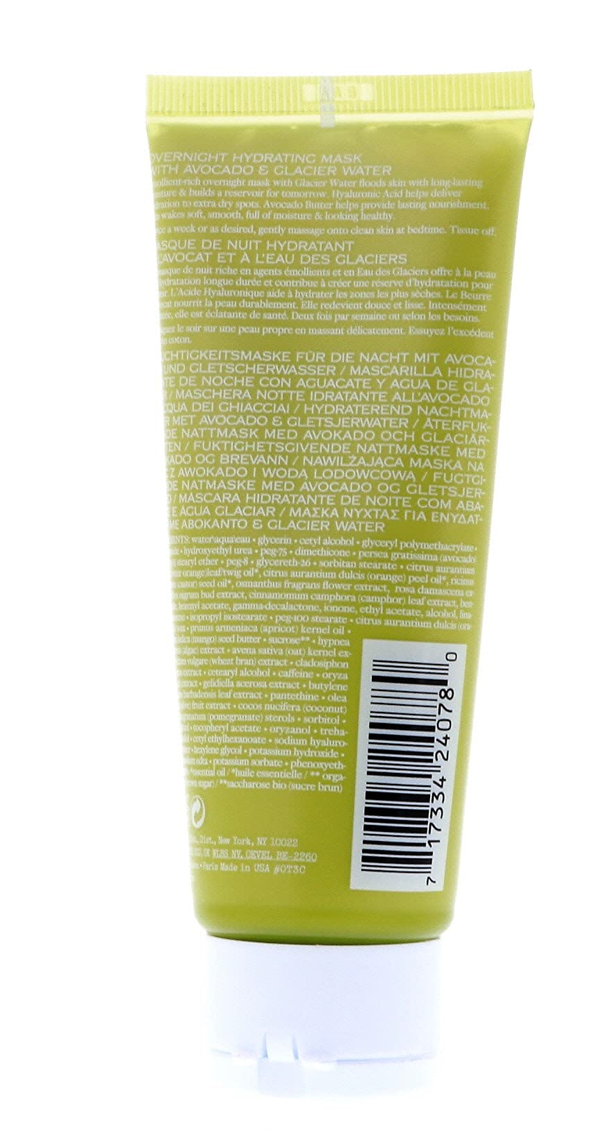 Origins Drink Up Intensive Overnight Hydrating Mask With Avocado & Swiss Glacier Water 2.5 oz