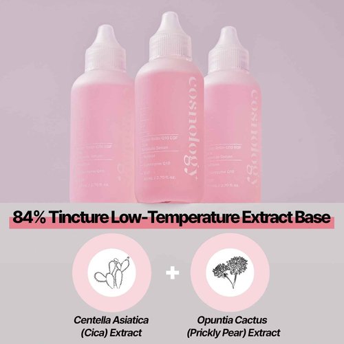 COSNOLOGY Retinol Anti-aging Serum with Coenzyme Q10,EGF,Pore Minimizing,Wrinkle Reduction,Centella Extract for Skin Soothing & Hydration | Clean Beauty, 2.70 fl.oz(80ml) | Korean Skincare