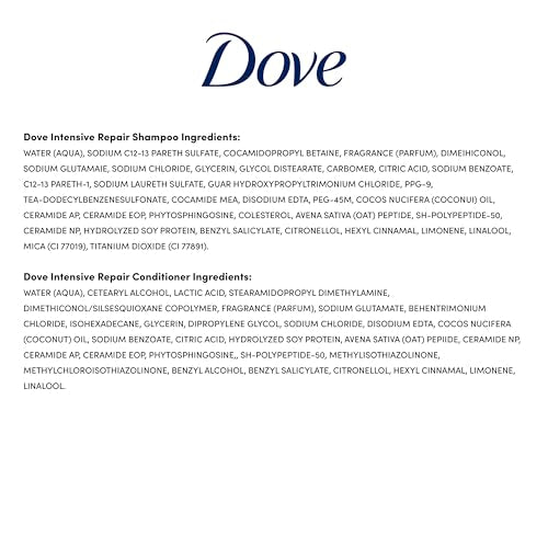 Dove Intensive Repair Shampoo & Conditioner Set 28 Fl Oz Duo