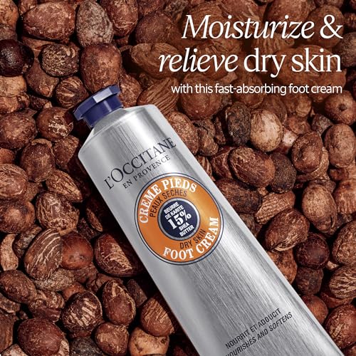 L'Occitane Organic Shea Butter Foot Cream - Moisturize & Soften